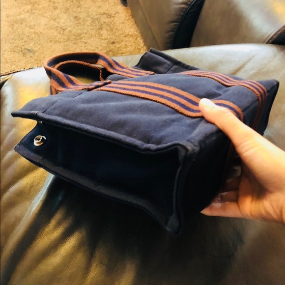 Authentic Hermes Mini Tote Bag - Picture 5 of 8